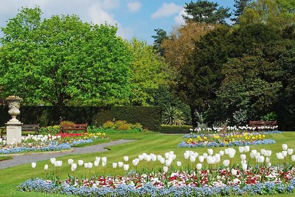 Worden Park in summer